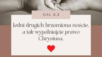 Galacjan 6:2 - Biblijny werset dnia - kosciol.czest.pl