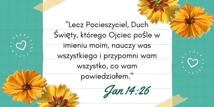 Ewangelia św. Jana 14:26 - Biblijny werset dnia - kosciol.czest.pl