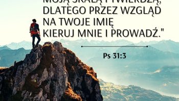Księga Psalmów 31:3 - Biblijny werset dnia - kosciol.czest.pl