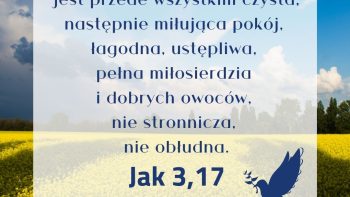List św. Jakuba 3,17 - Biblijny werset dnia - kosciol.czest.pl