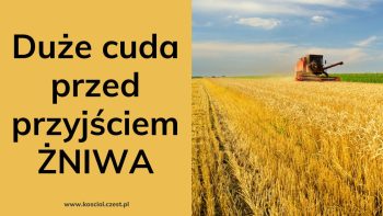 Proroczy sen: Duże cuda przed przyjściem żniwa - kosciol.czest.pl