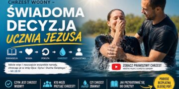 Biblijny chrzest wodny – świadoma decyzja pójścia za Jezusem - kosciol.czest.pl