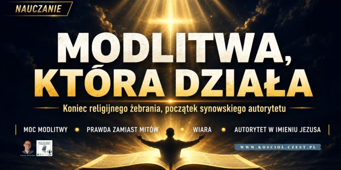 Modlitwa, która działa cz.1 - Piotr Wosinek - kosciol.czest.pl (1200 x 675 px)