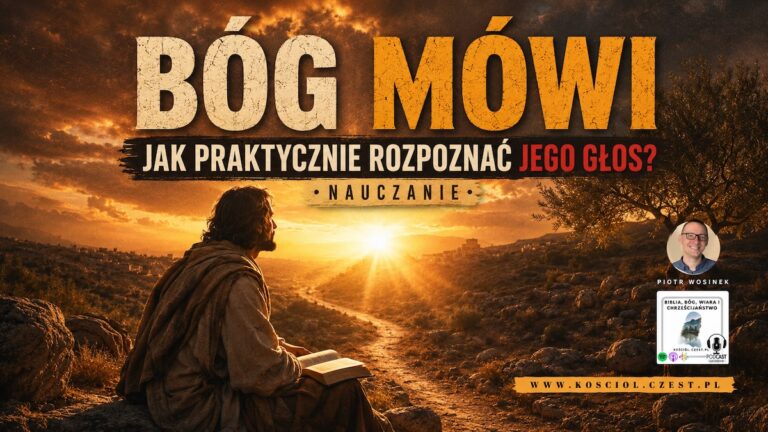BÓG MÓWI - Jak praktycznie rozpoznać Jego głos? - Piotr Wosinek - kosciol.czest.pl