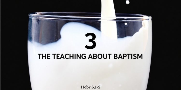 3. Types of Baptism in the Bible