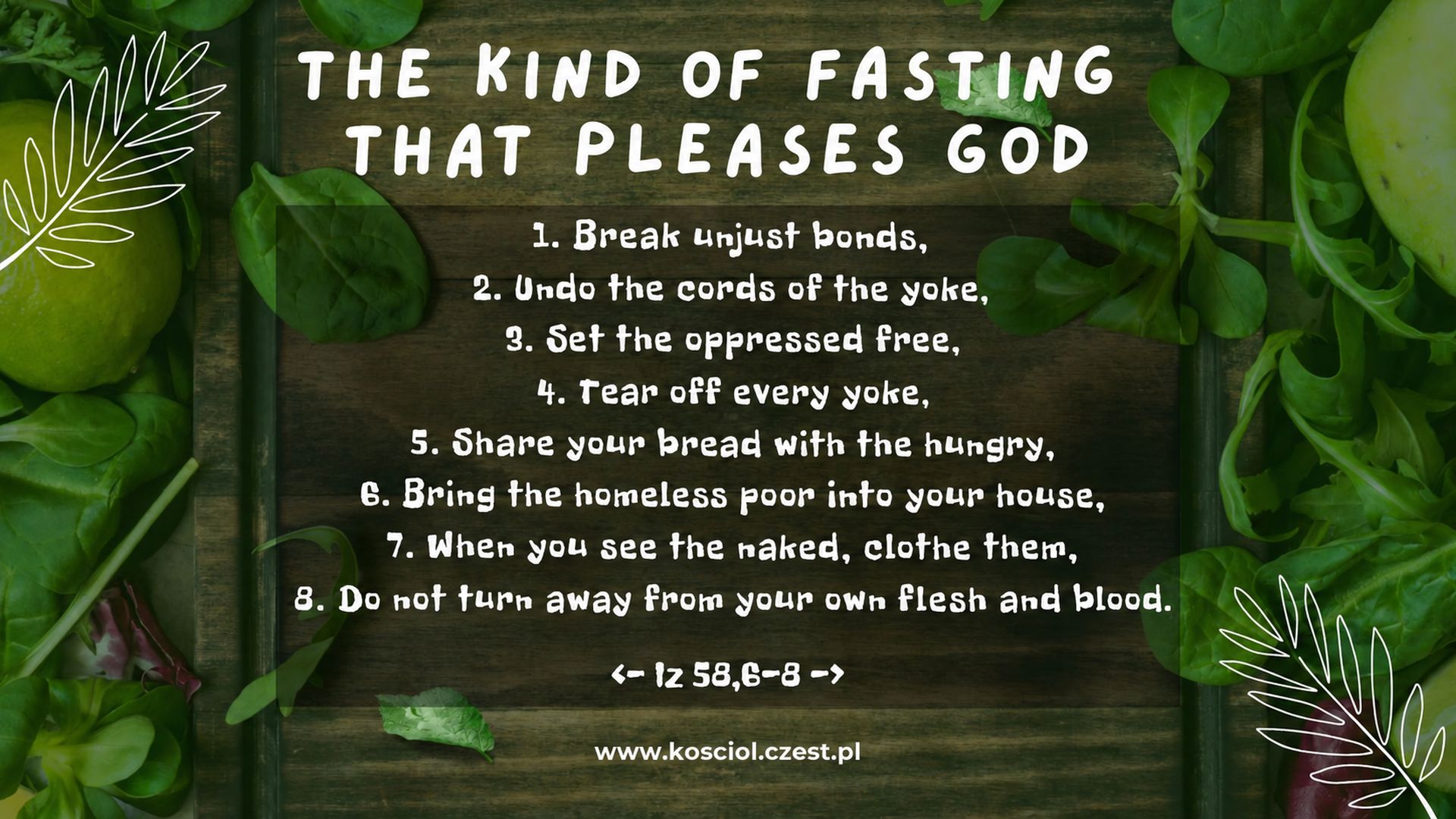 The fast in which God delights - kosciol.czest.pl