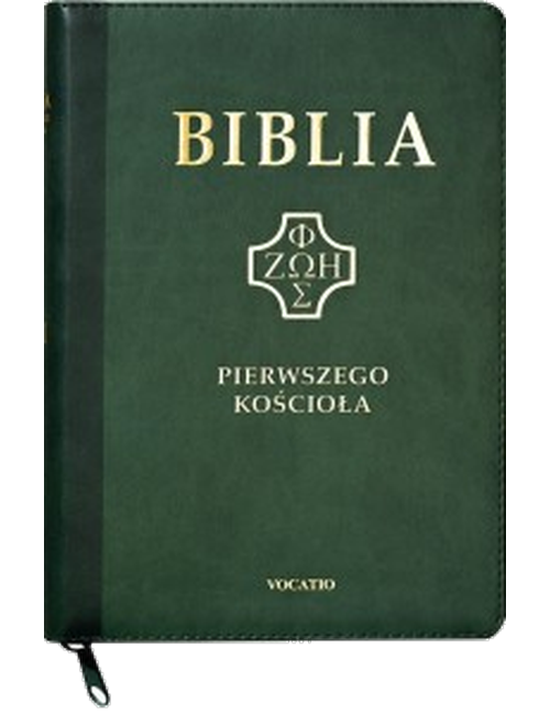 Reprezentatywne wydanie: Biblia Pierwszego Kościoła. Źródło: Vocatio