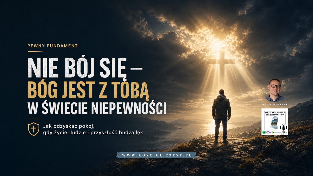Nie bój się - Bóg jest z Tobą w świecie niepewności - kosciol.czest.pl