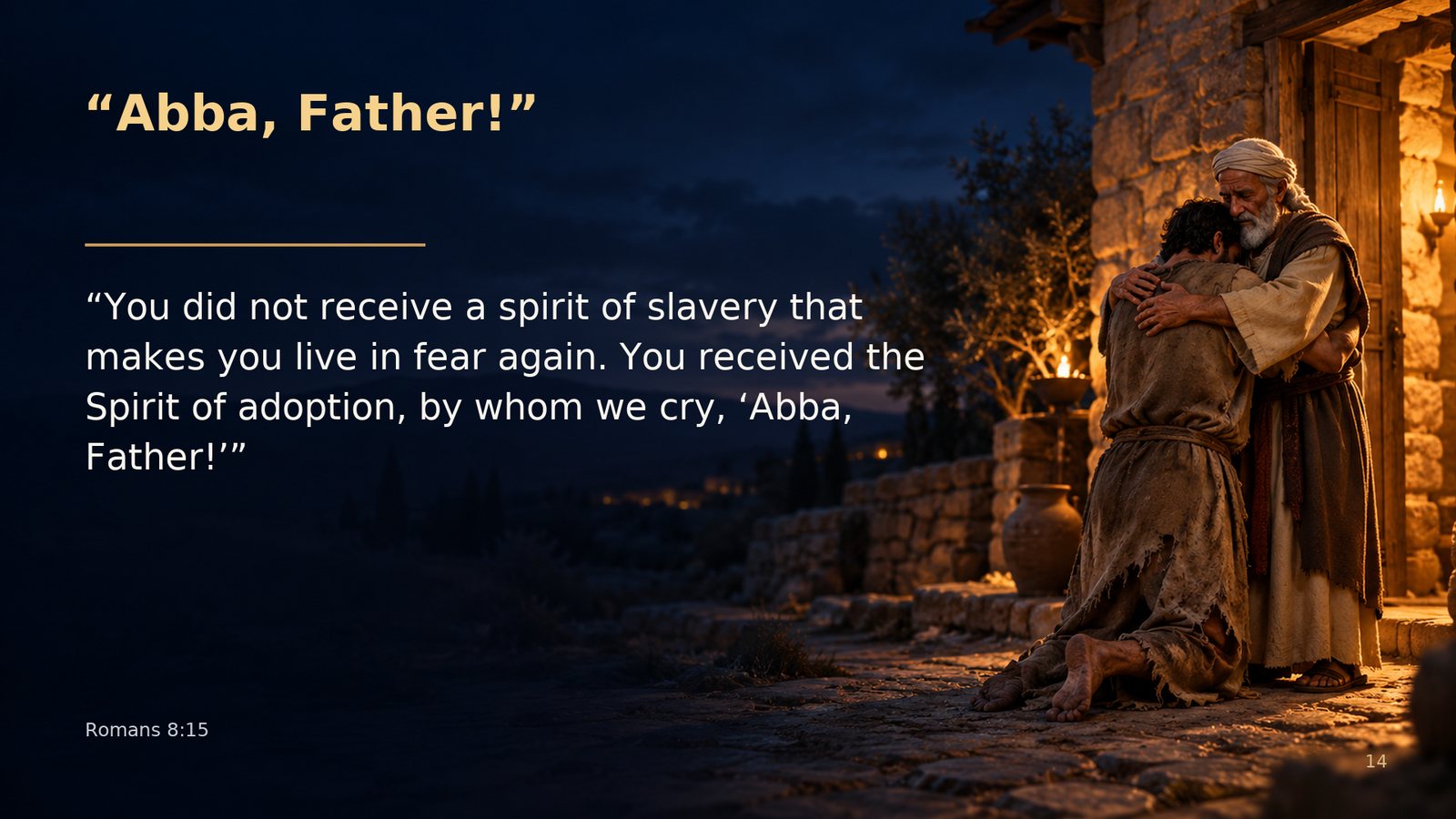 “Abba, Father!”