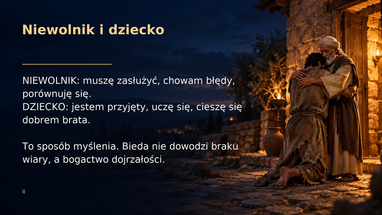 Niewolnik i dziecko