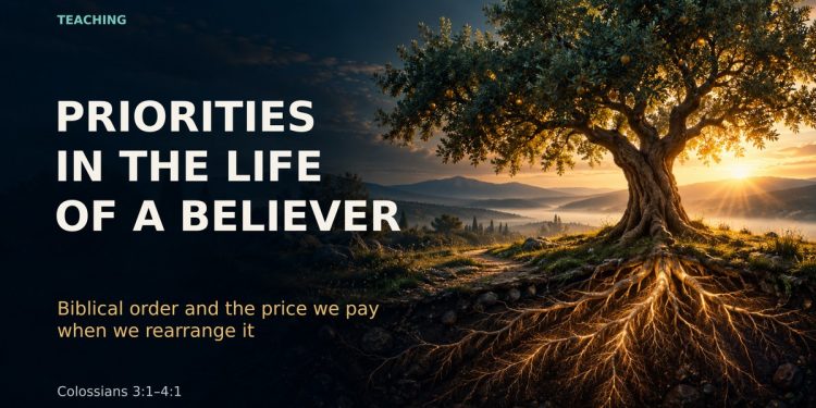 Priorities in the Life of a Believer - kosciol.czest.pl