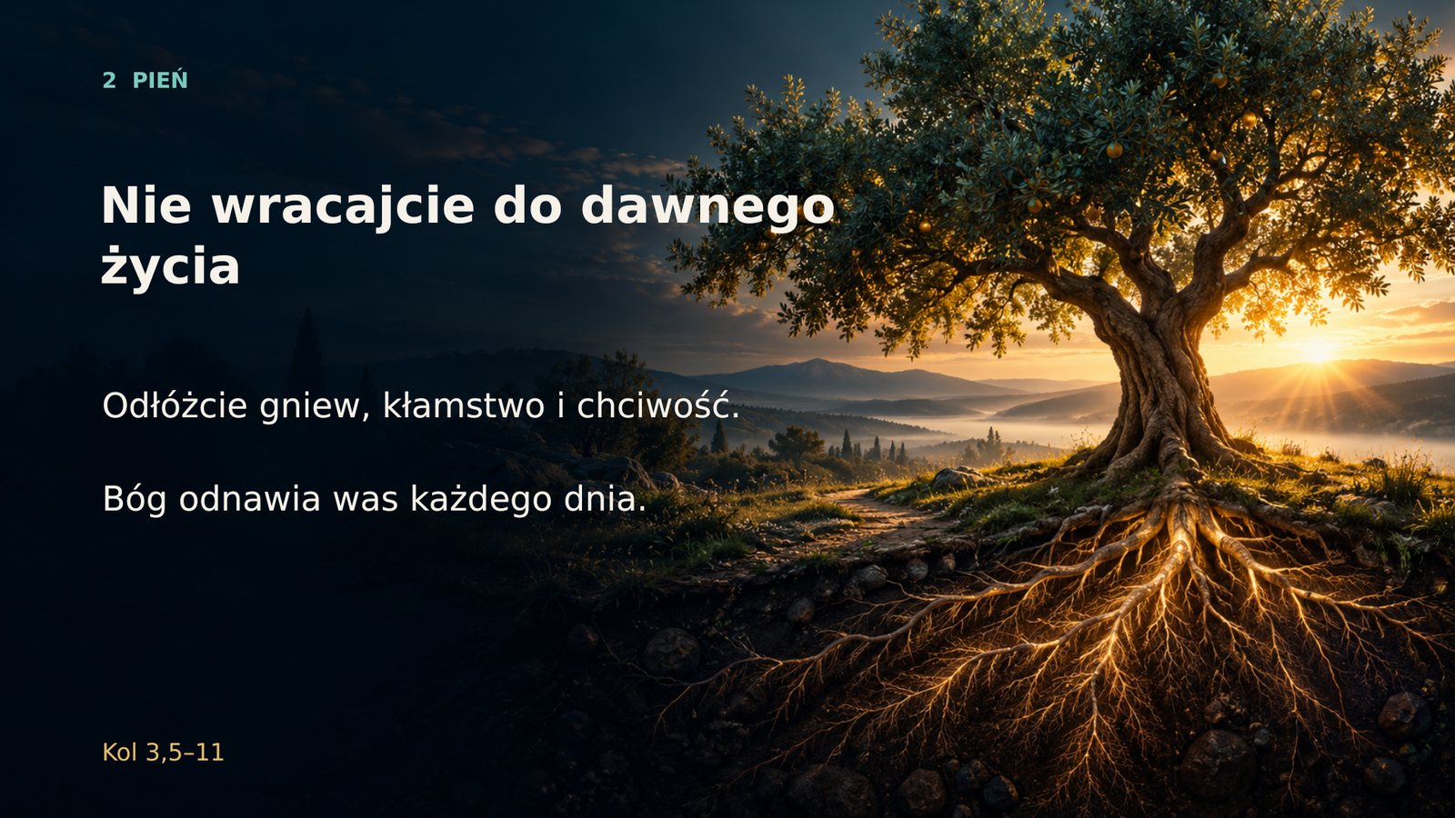 Pień — nie wracajcie do dawnego życia